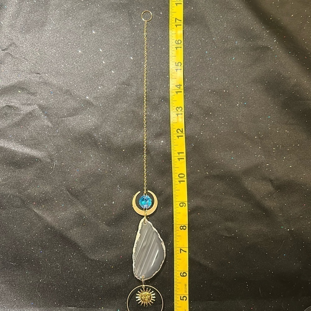 🍒🌟Gold Rainbow 🌈 Crystal Sun Catcher (6)🌟🍒 - Picture 6 of 8